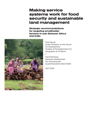 Making service systems work for food security and sustainable land management